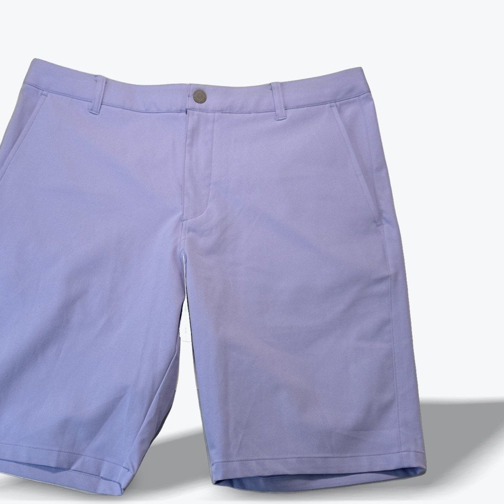 Puma Golf Performance Shorts Mens Light Purple Periwinkle Size 34 - Picture 2 of 9